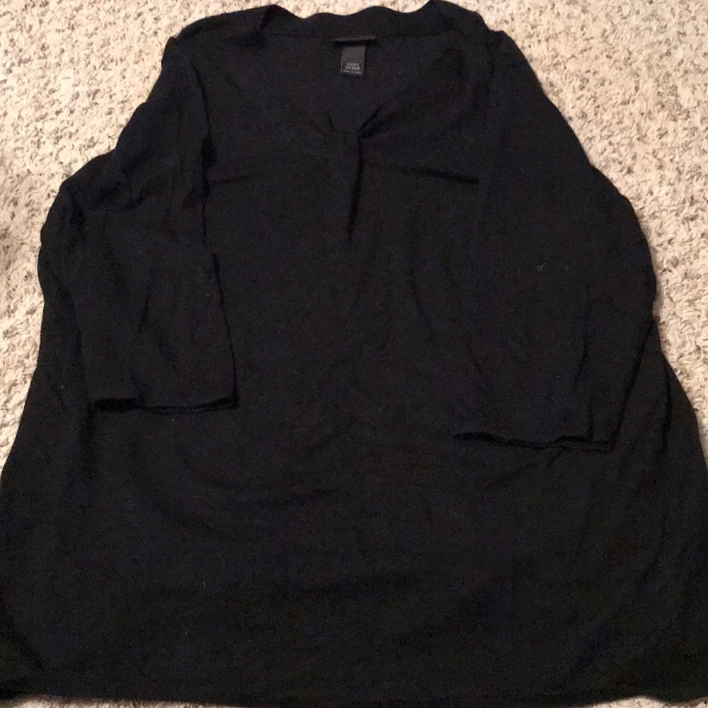 Lane Bryant black sweater